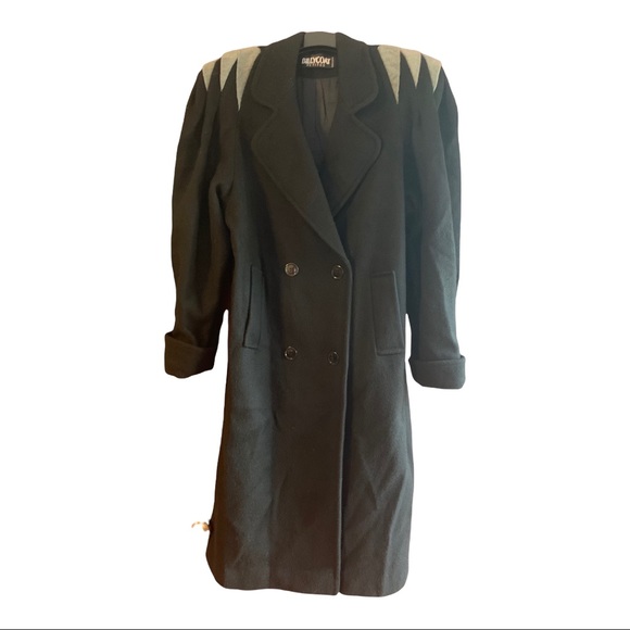 Billycoat Petite vintage wool grey overcoat - Picture 1 of 8